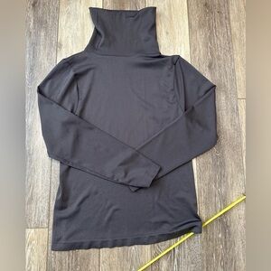 #20)  Chances R.  Dark gray turtleneck top. Excellent condition.